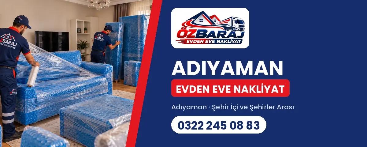 Adıyaman evden eve nakliyat