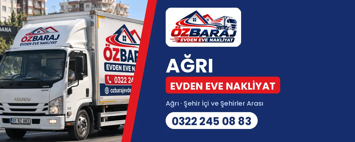 Ağrı evden eve nakliyat
