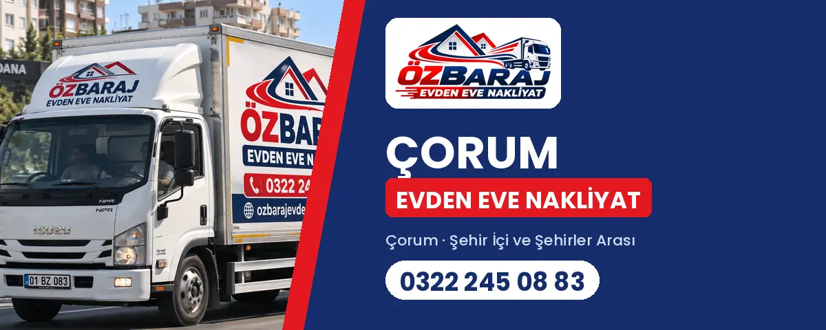 Çorum evden eve nakliyat