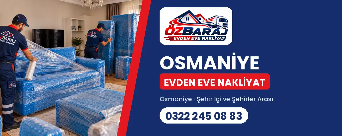 Osmaniye evden eve nakliyat