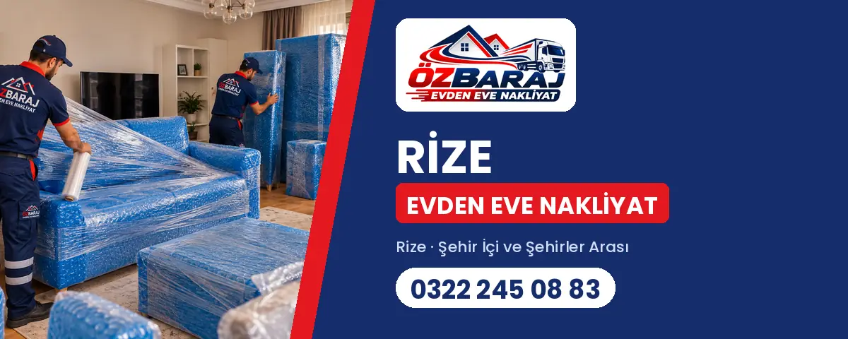 Rize evden eve nakliyat