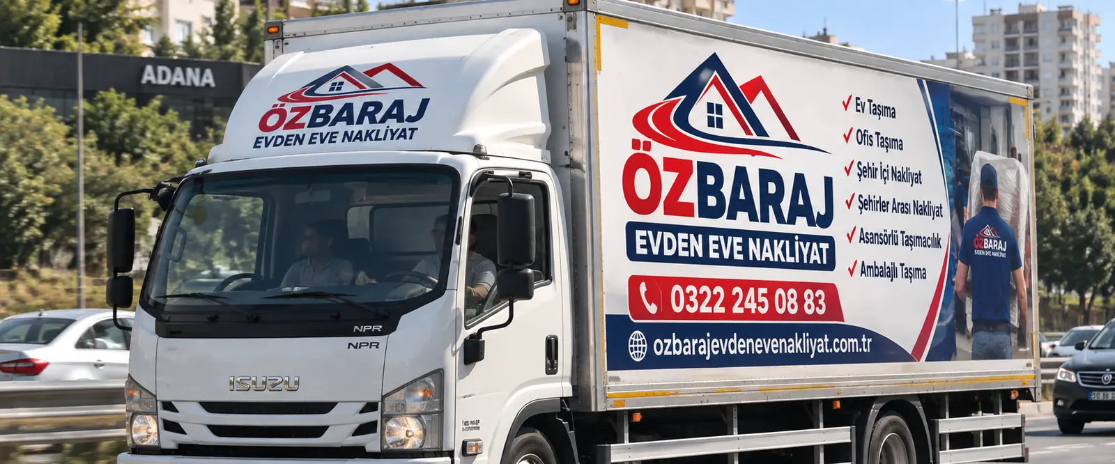 Adana ev taşıma kamyoneti